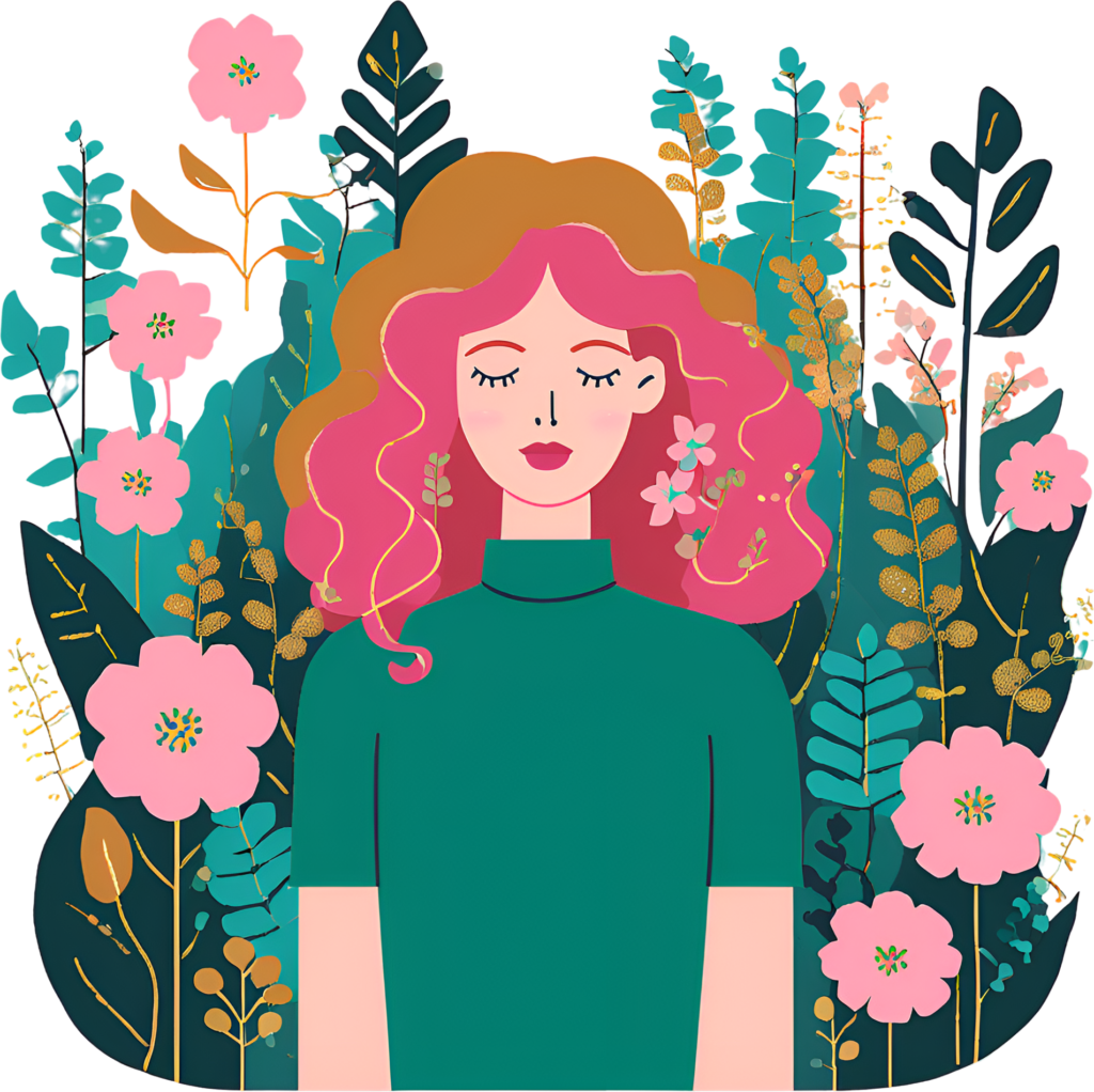 femme épanouie qui écoute ses besoins