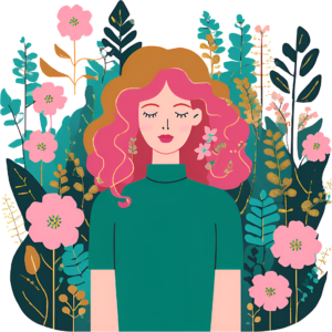 femme épanouie qui écoute ses besoins