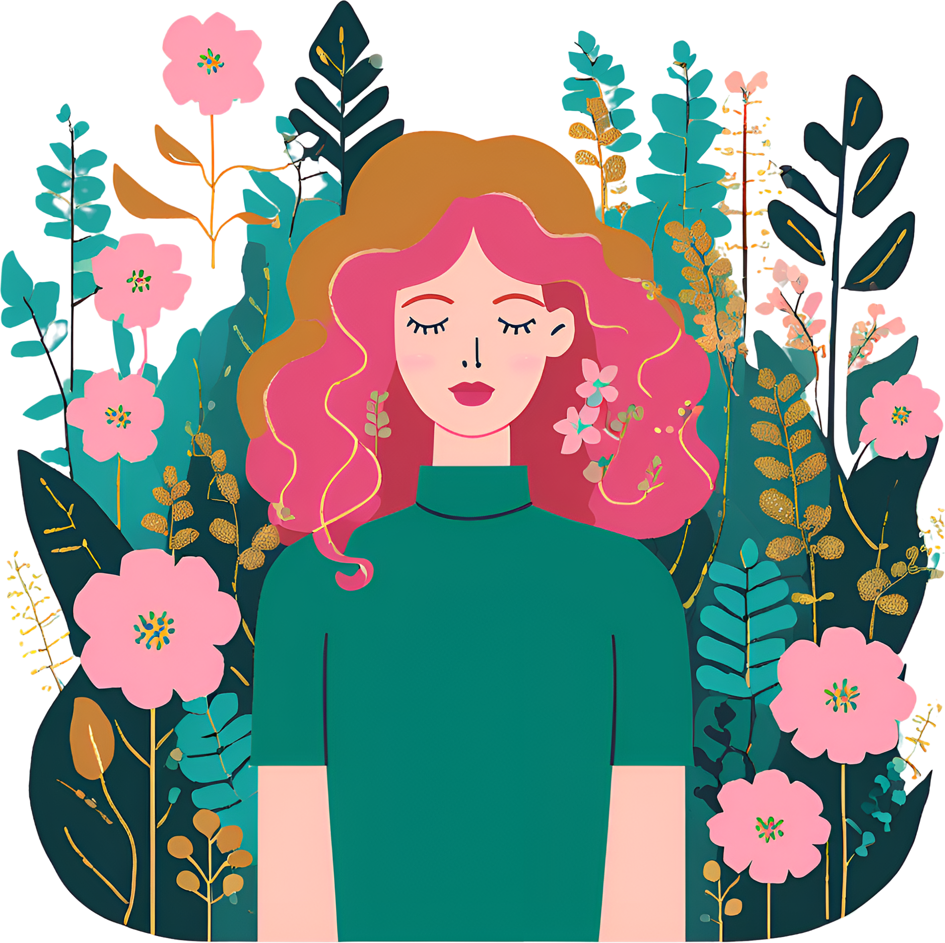 femme épanouie qui écoute ses besoins